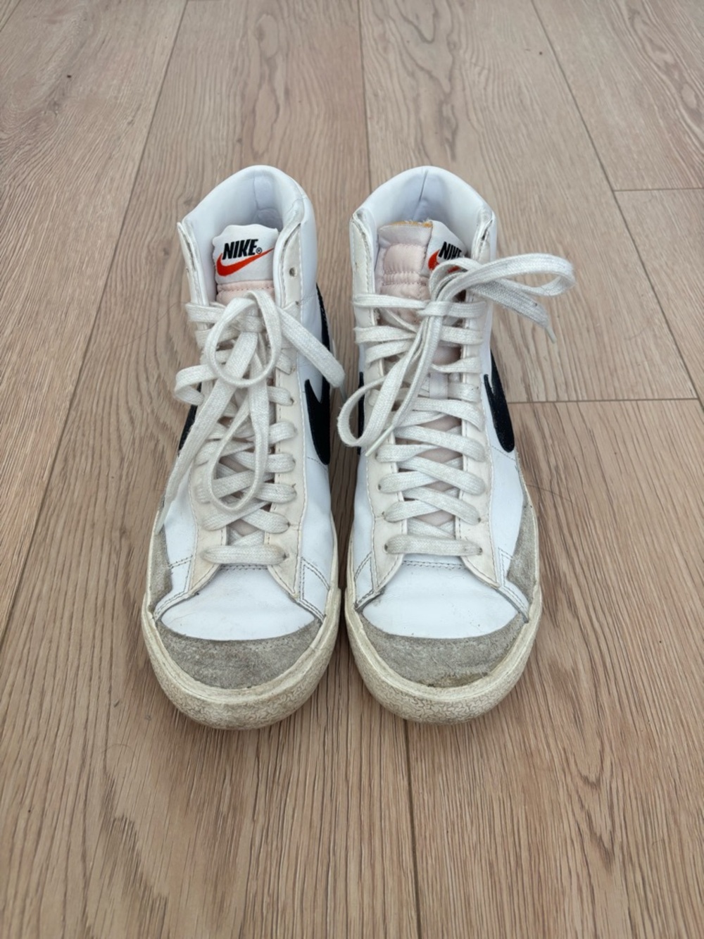 Nike Blazer Mid '77 Vintage White Black - Picture 4 of 5